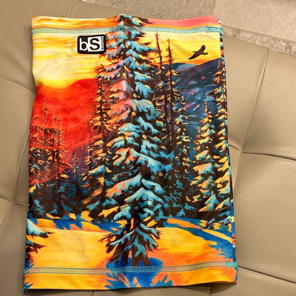 Blackstrap Colorful Nature Print Neck Gaiter